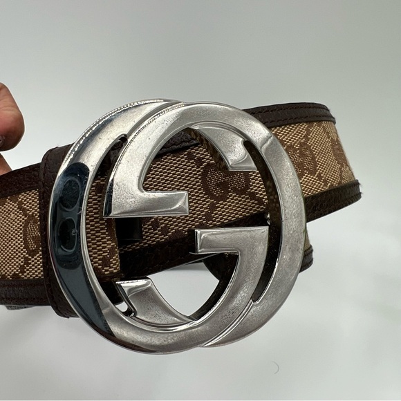 Authentic Gucci belt SizeM/L - Picture 4 of 12